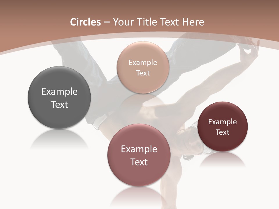 Beat Dancer Guy PowerPoint Template