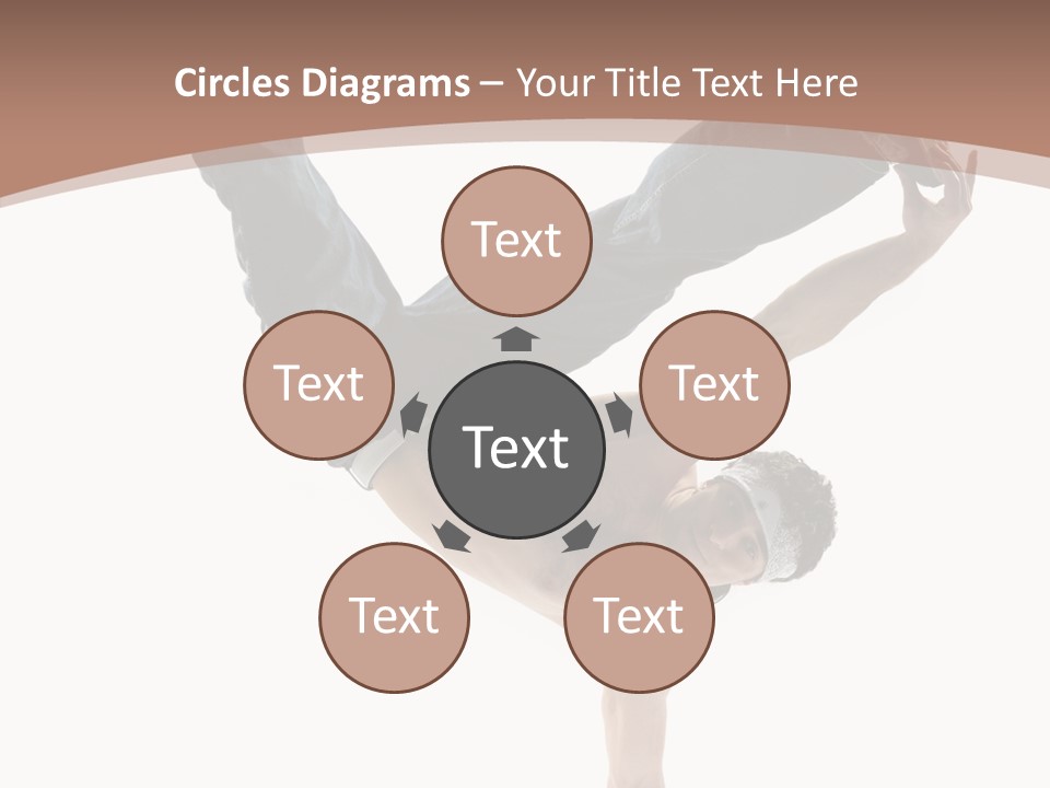 Beat Dancer Guy PowerPoint Template