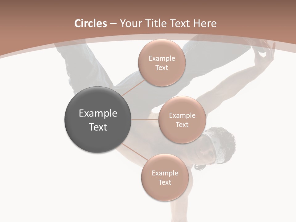 Beat Dancer Guy PowerPoint Template