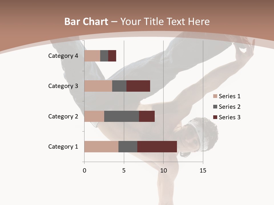 Beat Dancer Guy PowerPoint Template