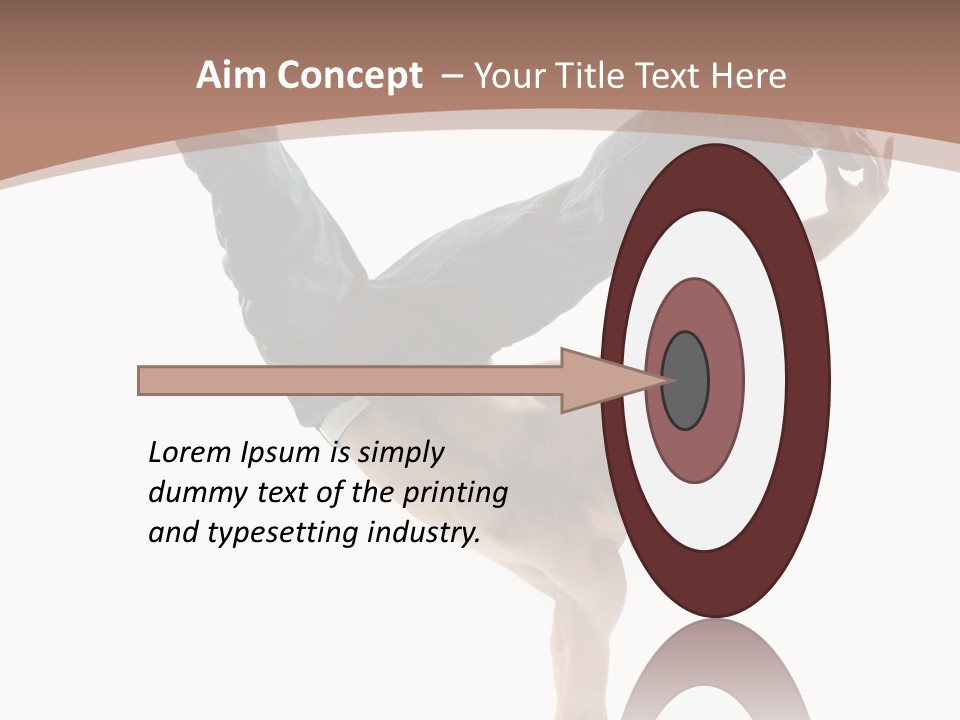 Beat Dancer Guy PowerPoint Template