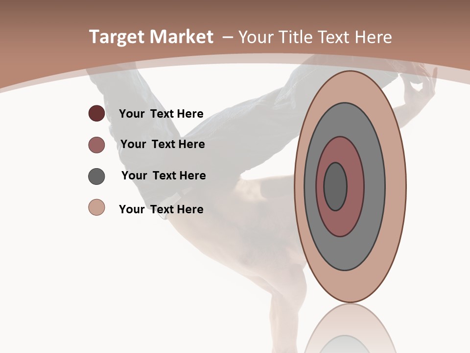 Beat Dancer Guy PowerPoint Template