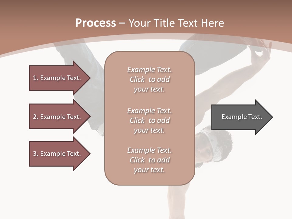 Beat Dancer Guy PowerPoint Template