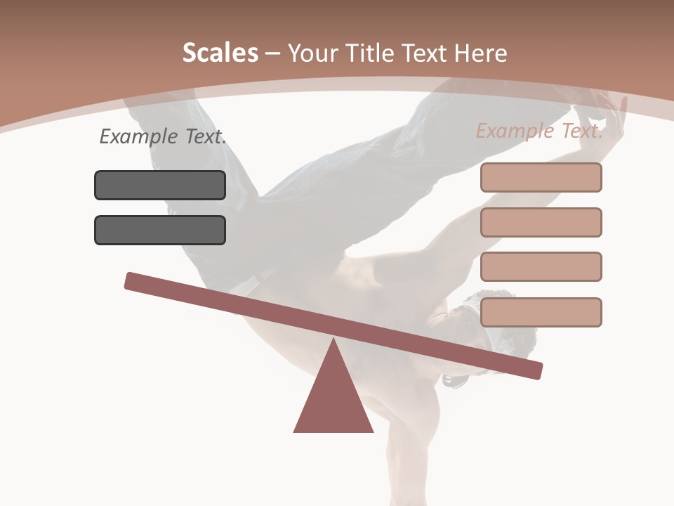 Beat Dancer Guy PowerPoint Template