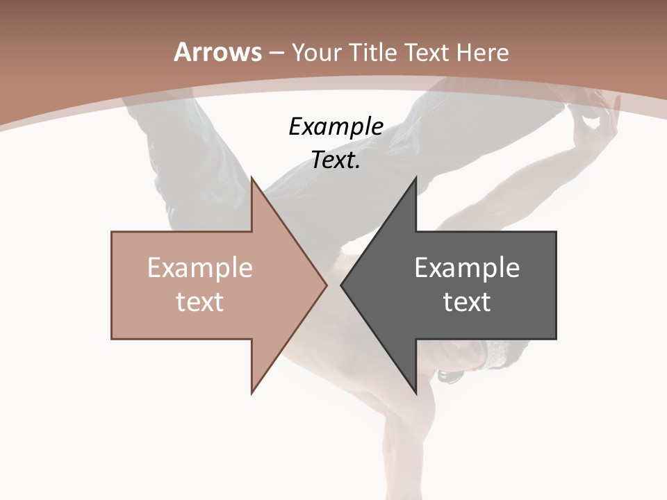 Beat Dancer Guy PowerPoint Template