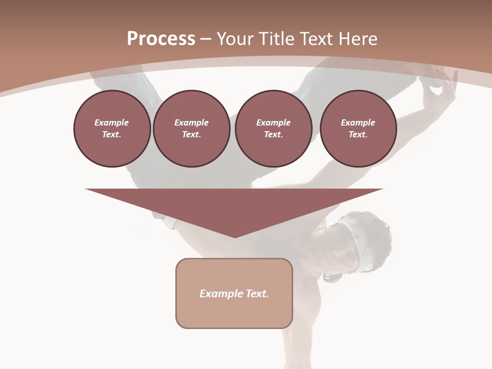 Beat Dancer Guy PowerPoint Template