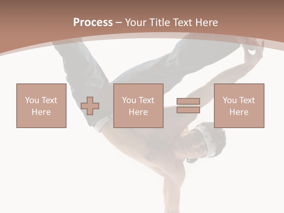 Beat Dancer Guy PowerPoint Template