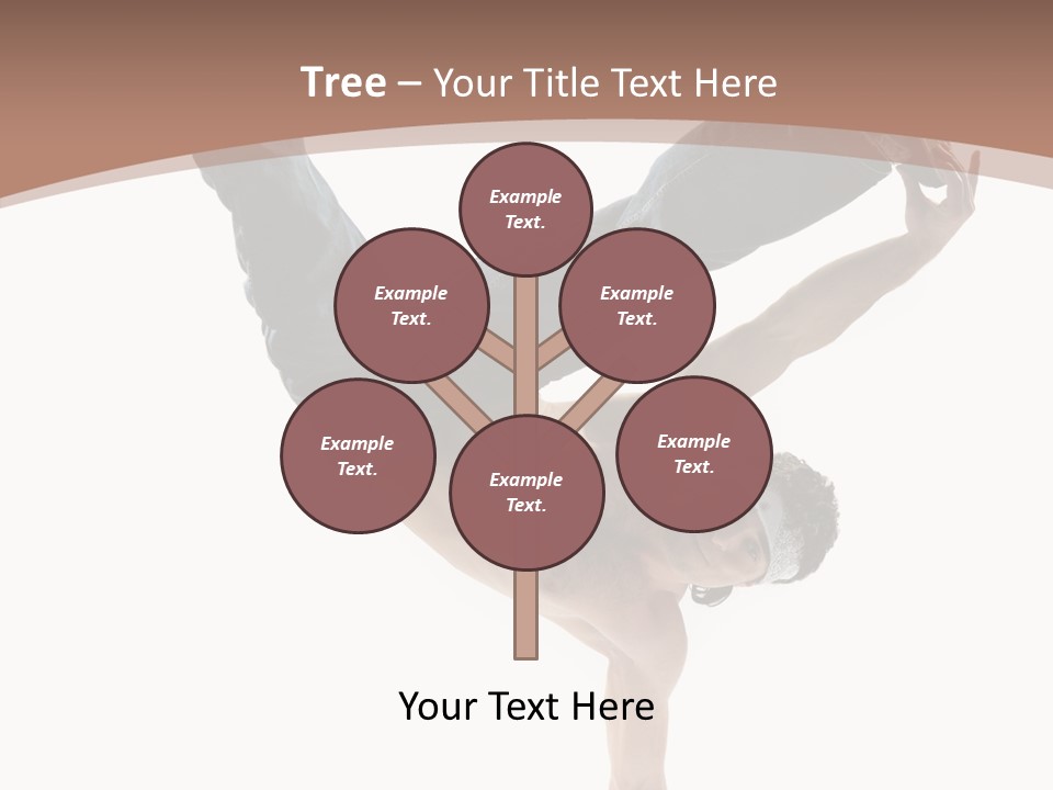 Beat Dancer Guy PowerPoint Template