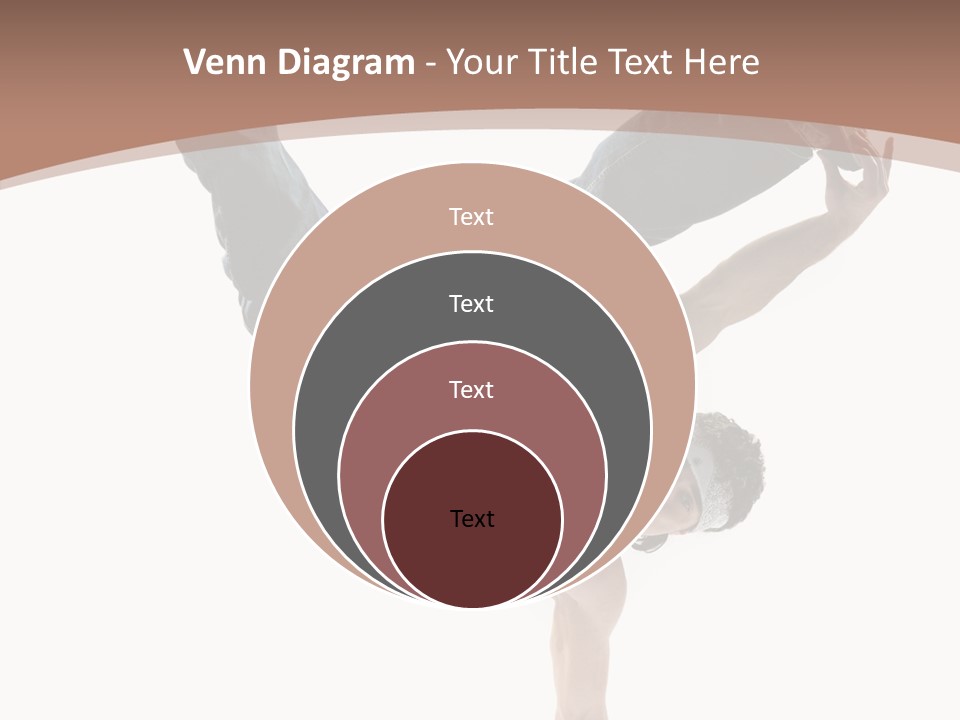 Beat Dancer Guy PowerPoint Template