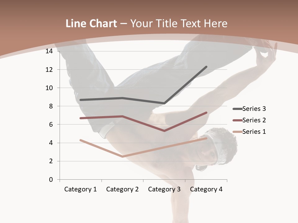 Beat Dancer Guy PowerPoint Template