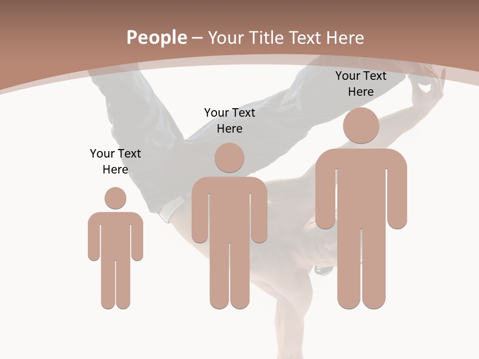 Beat Dancer Guy PowerPoint Template