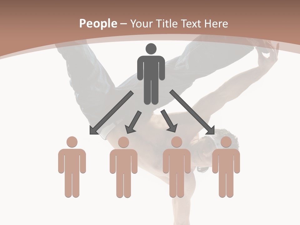 Beat Dancer Guy PowerPoint Template