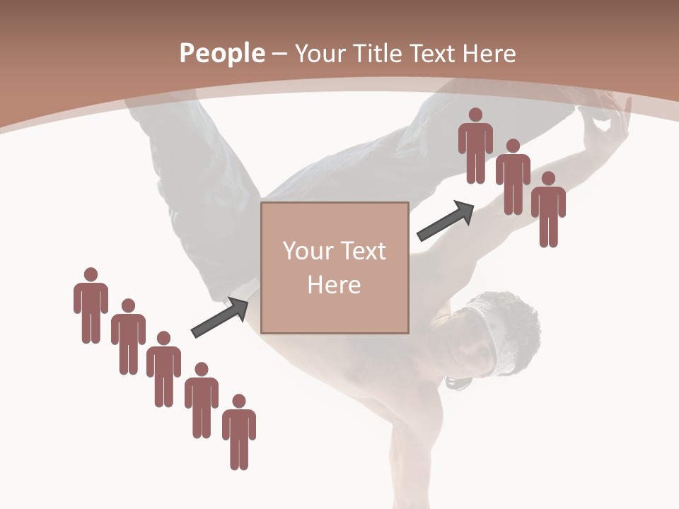 Beat Dancer Guy PowerPoint Template