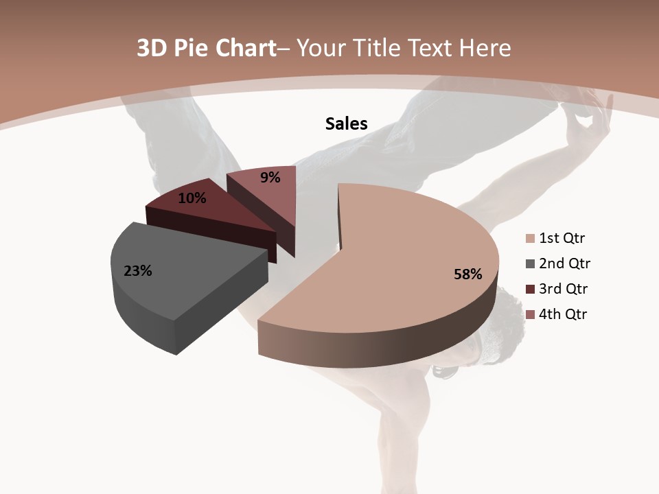 Beat Dancer Guy PowerPoint Template