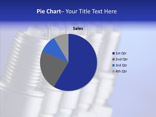 Electricity Steel Macro PowerPoint Template