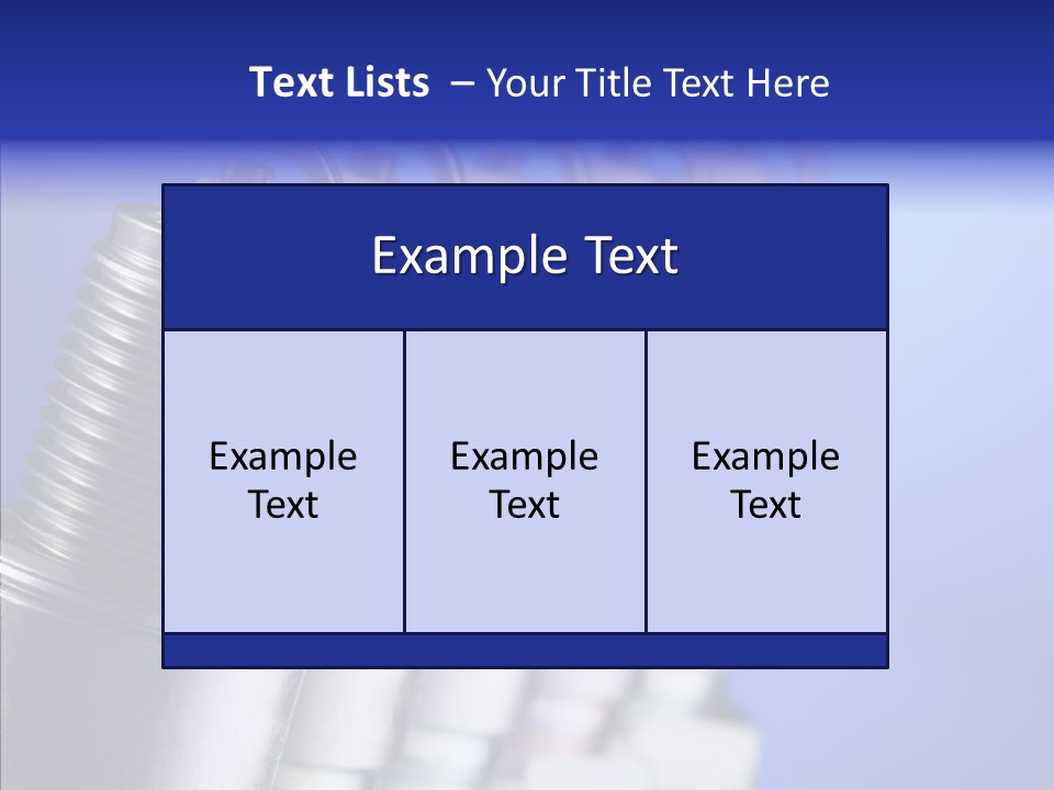 Electricity Steel Macro PowerPoint Template