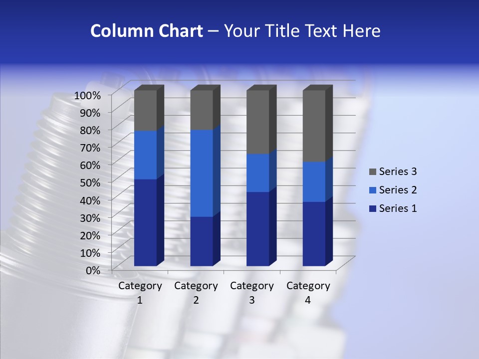 Electricity Steel Macro PowerPoint Template