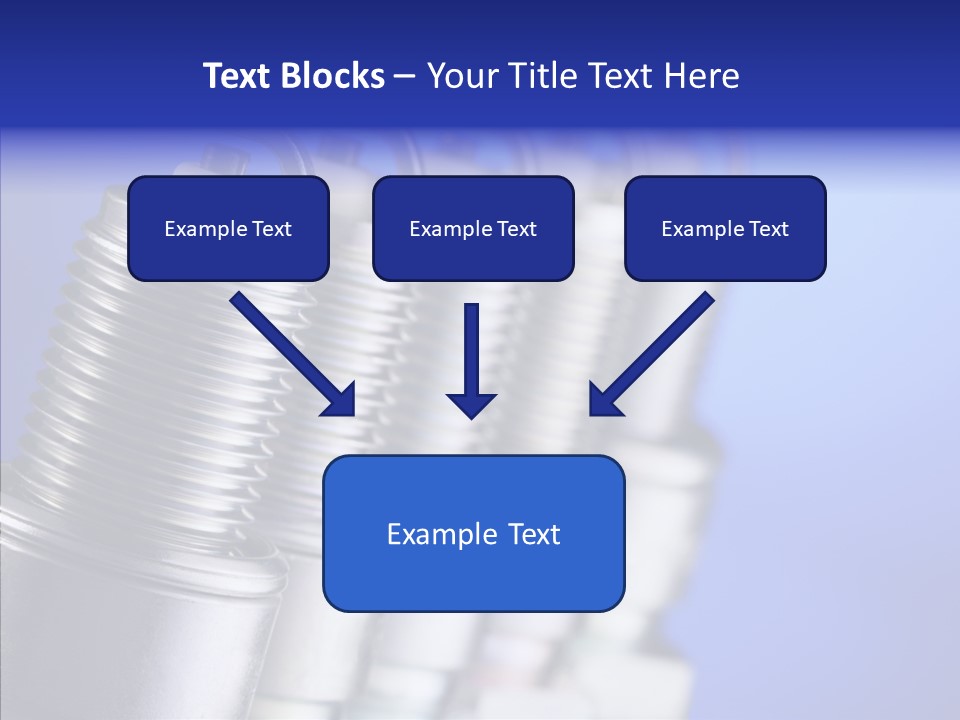 Electricity Steel Macro PowerPoint Template
