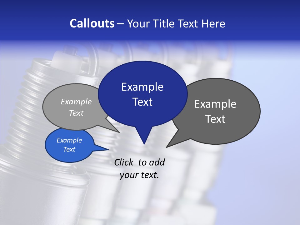 Electricity Steel Macro PowerPoint Template