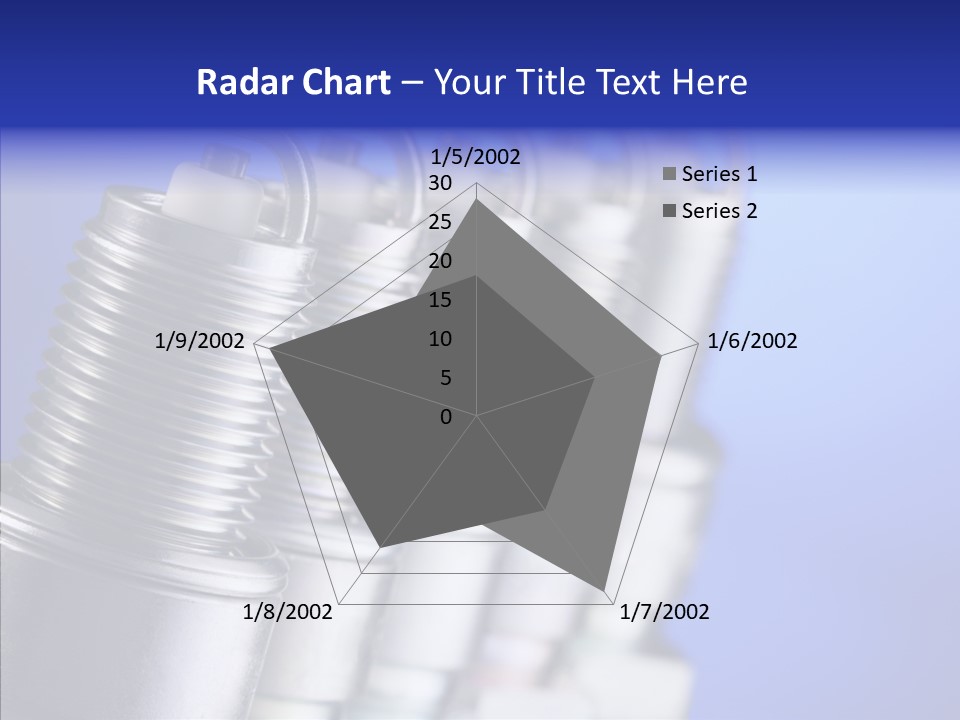Electricity Steel Macro PowerPoint Template
