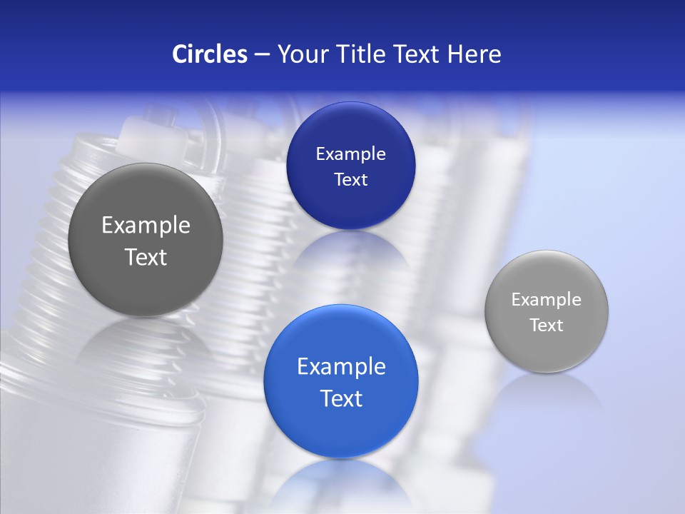 Electricity Steel Macro PowerPoint Template