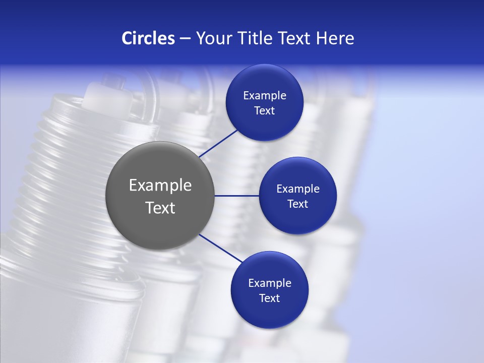 Electricity Steel Macro PowerPoint Template
