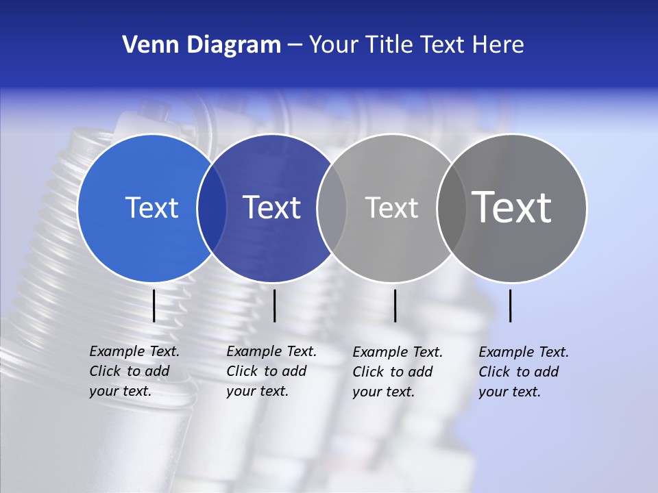 Electricity Steel Macro PowerPoint Template
