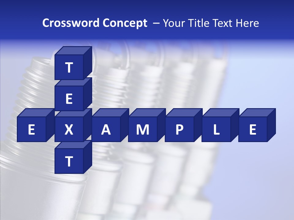 Electricity Steel Macro PowerPoint Template