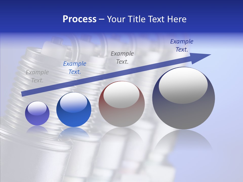 Electricity Steel Macro PowerPoint Template