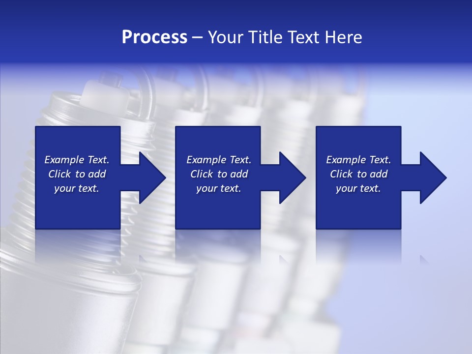Electricity Steel Macro PowerPoint Template
