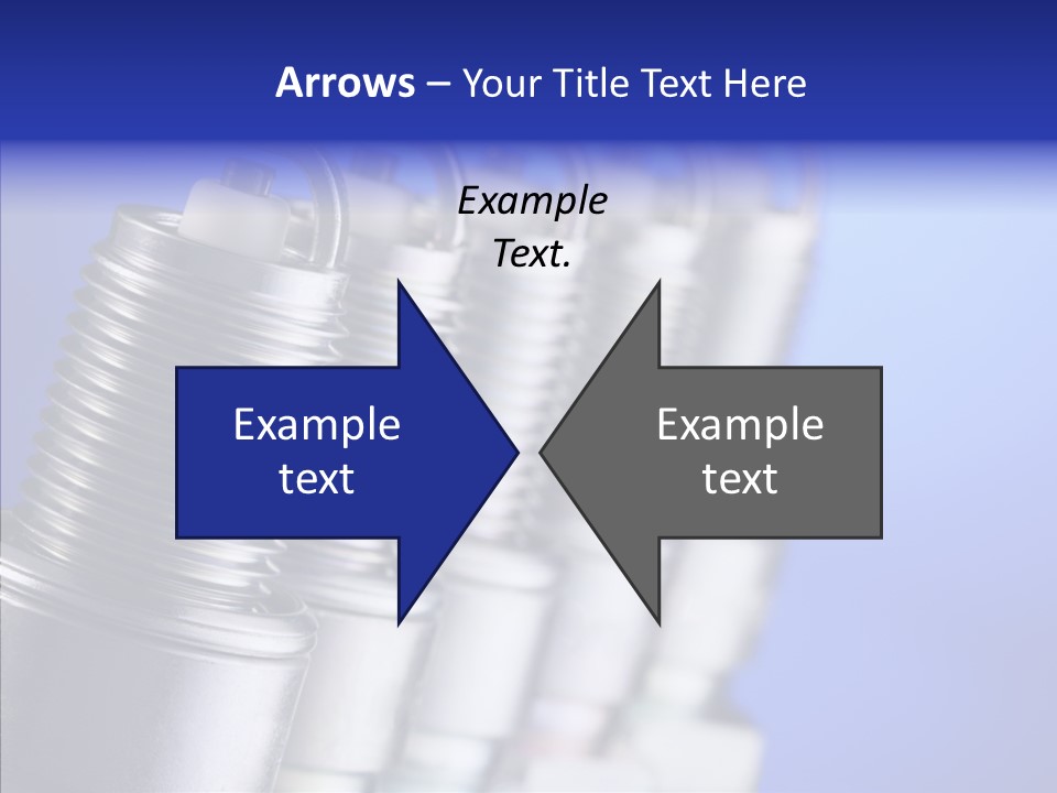 Electricity Steel Macro PowerPoint Template