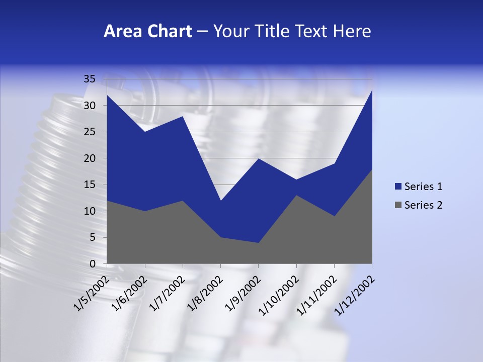 Electricity Steel Macro PowerPoint Template