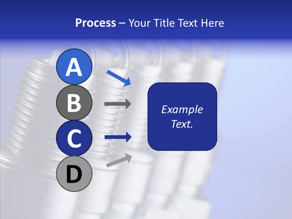 Electricity Steel Macro PowerPoint Template
