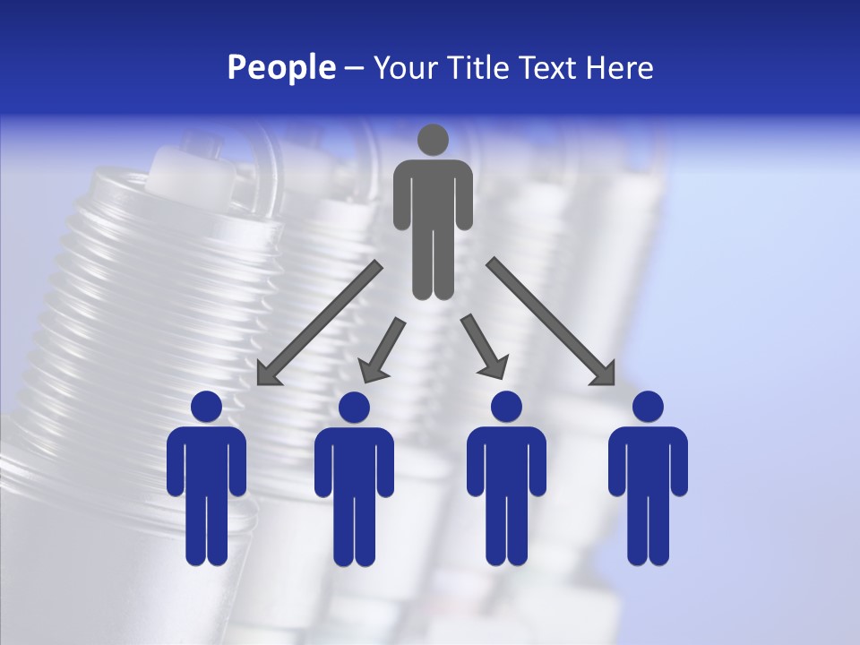 Electricity Steel Macro PowerPoint Template