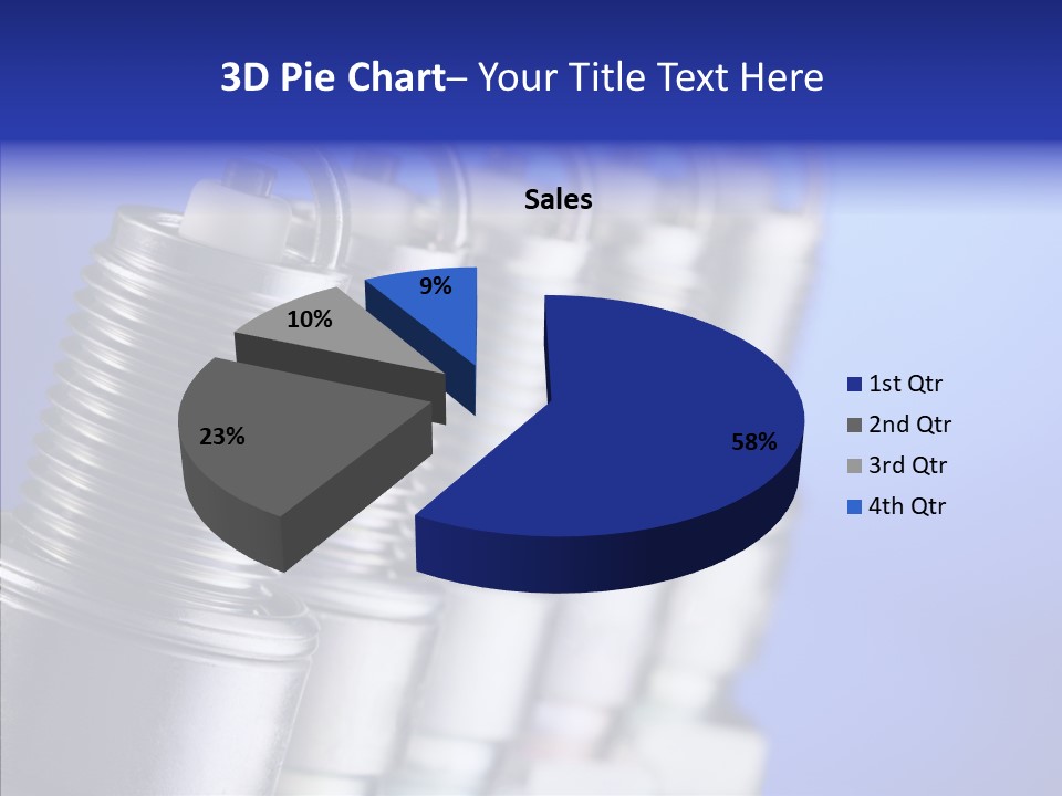 Electricity Steel Macro PowerPoint Template