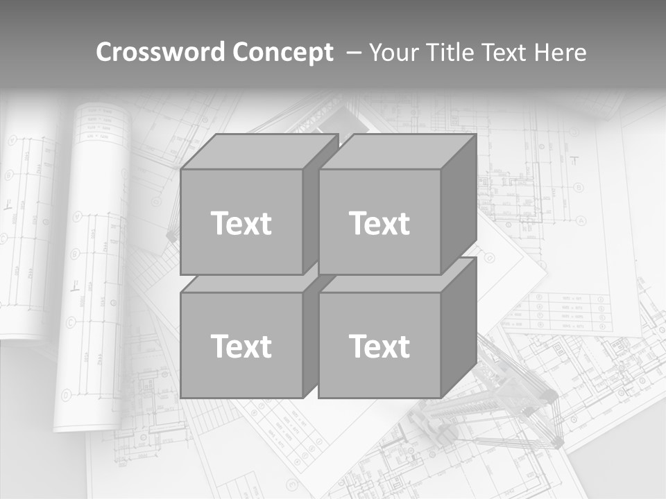 Silhouette Transport Measurement PowerPoint Template