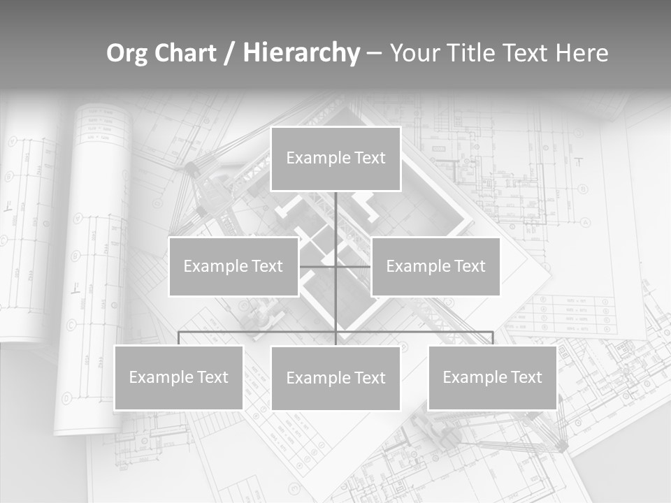 Silhouette Transport Measurement PowerPoint Template