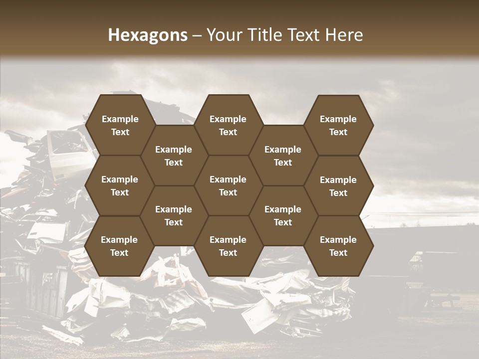 Bits Environment Scrap Iron PowerPoint Template