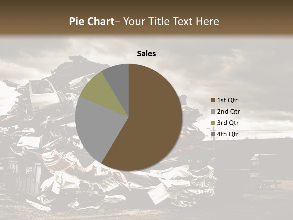 Bits Environment Scrap Iron PowerPoint Template