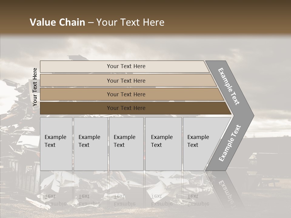 Bits Environment Scrap Iron PowerPoint Template