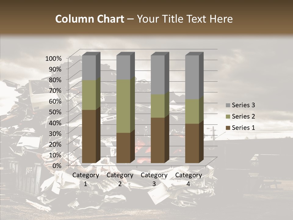 Bits Environment Scrap Iron PowerPoint Template