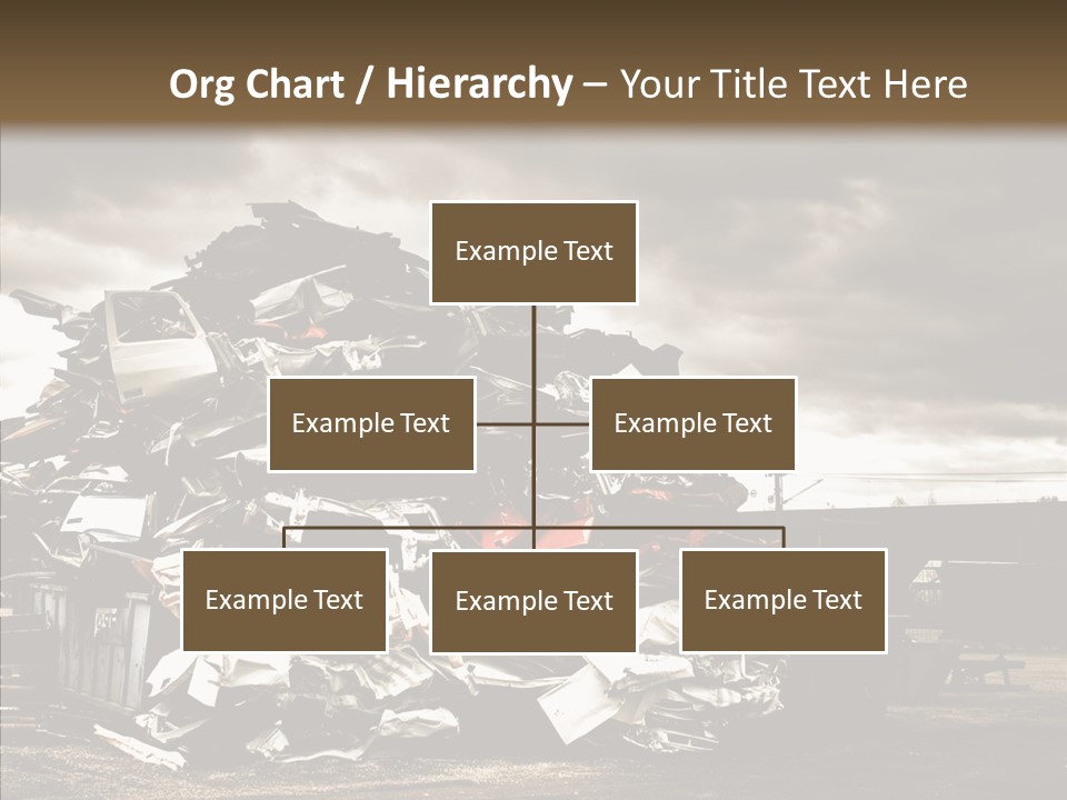 Bits Environment Scrap Iron PowerPoint Template