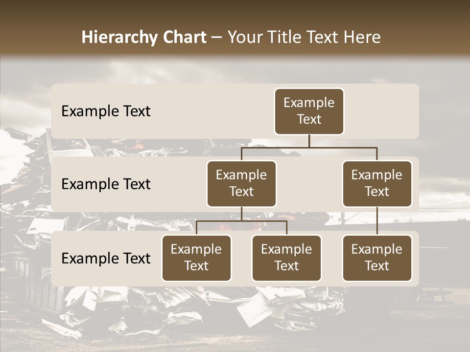 Bits Environment Scrap Iron PowerPoint Template