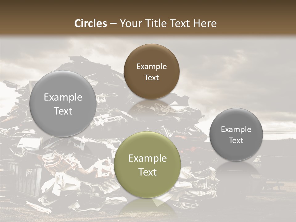 Bits Environment Scrap Iron PowerPoint Template