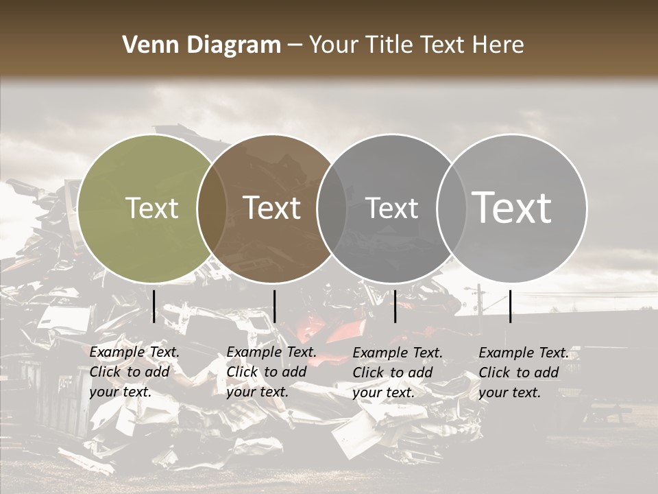 Bits Environment Scrap Iron PowerPoint Template