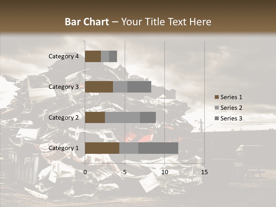 Bits Environment Scrap Iron PowerPoint Template