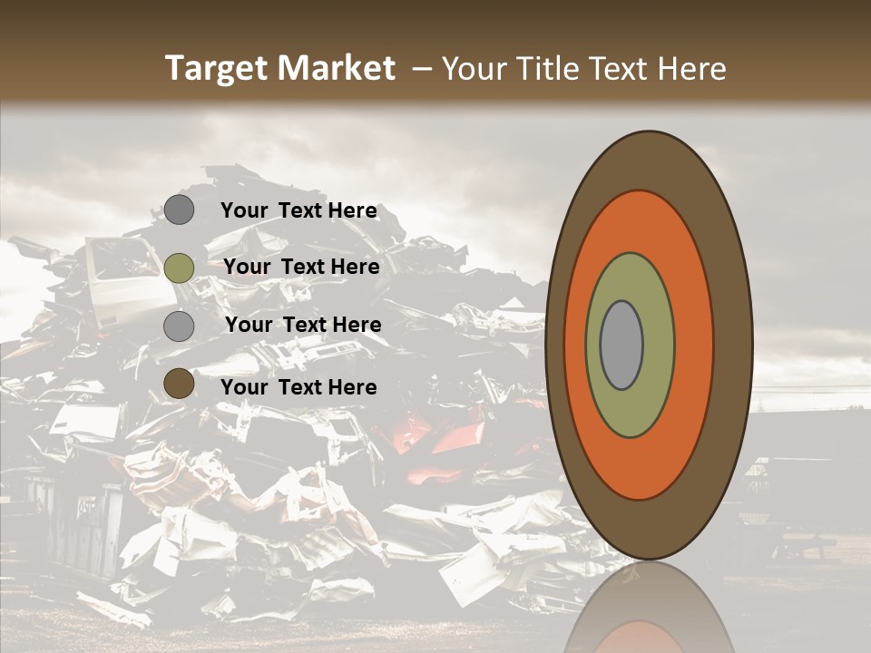 Bits Environment Scrap Iron PowerPoint Template