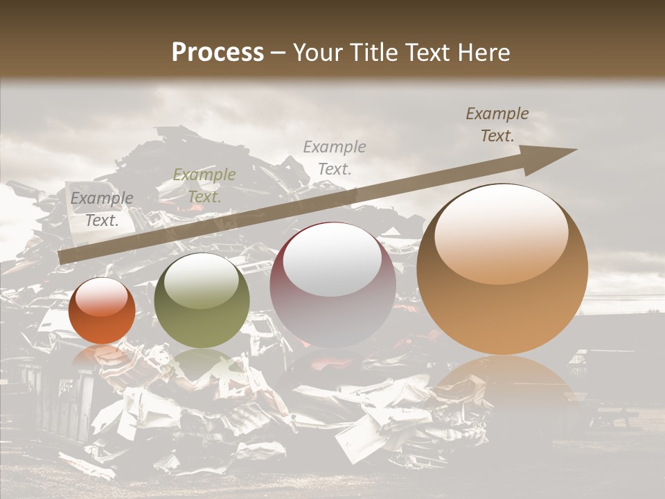 Bits Environment Scrap Iron PowerPoint Template