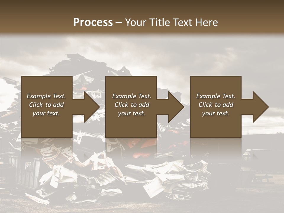 Bits Environment Scrap Iron PowerPoint Template