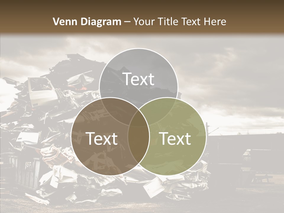 Bits Environment Scrap Iron PowerPoint Template